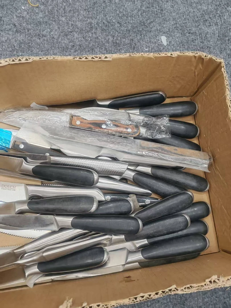 库存尾货外贸杂款厨刀默认瑕疵介意勿怕