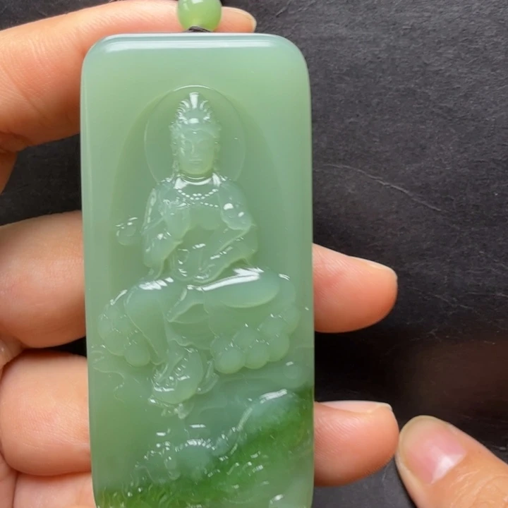 和田玉（碧玉）未镶嵌颈饰