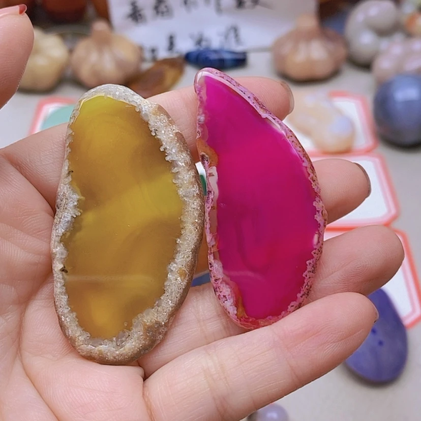 【闪购商品】未镶嵌玛瑙/玉髓珠宝半成品笑**生