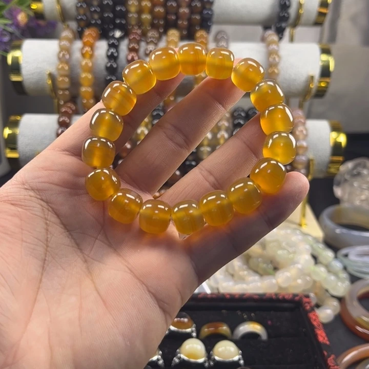 玛瑙/玉髓未镶嵌手链