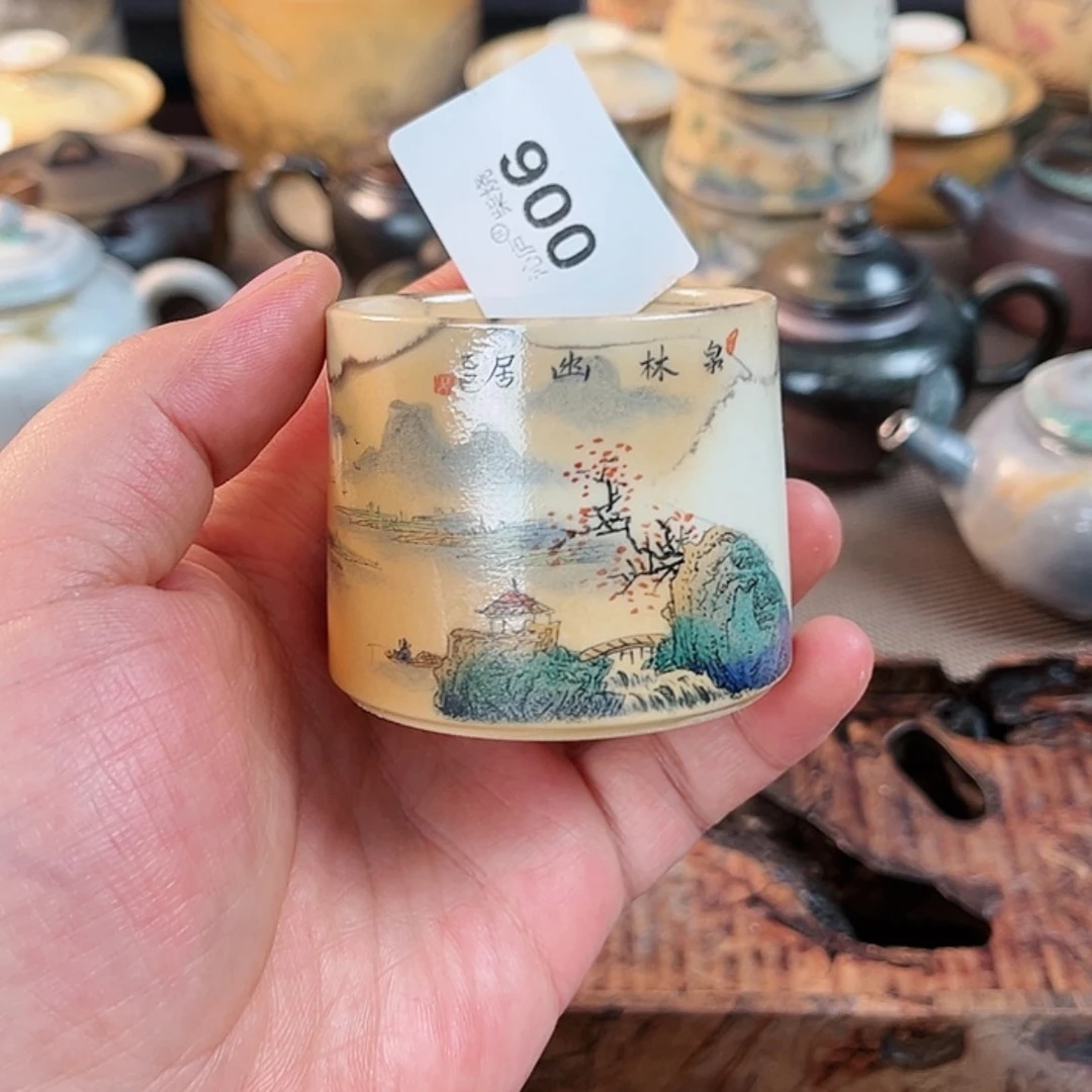 【闪购商品】一***?沁庐柴窑古法柴烧全手工茶具