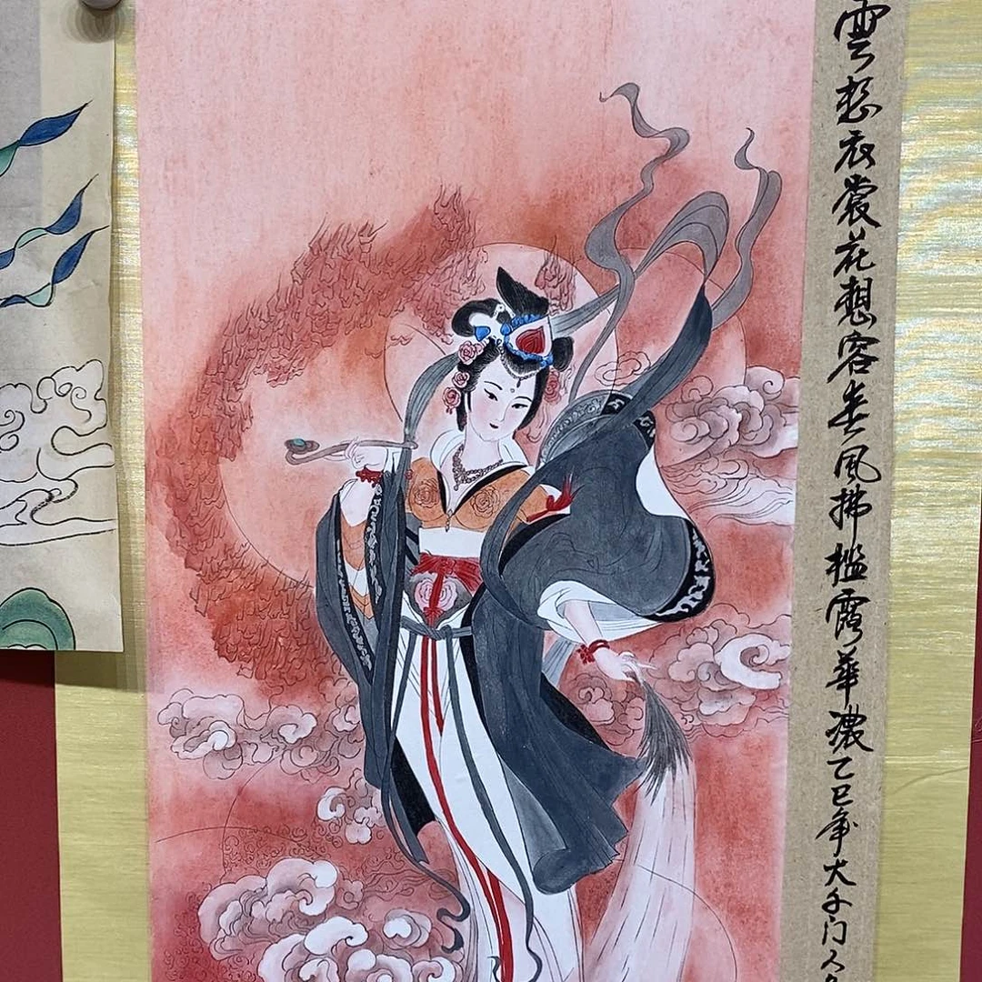 美***2国画大风堂嫡传-侯果山老师作品路