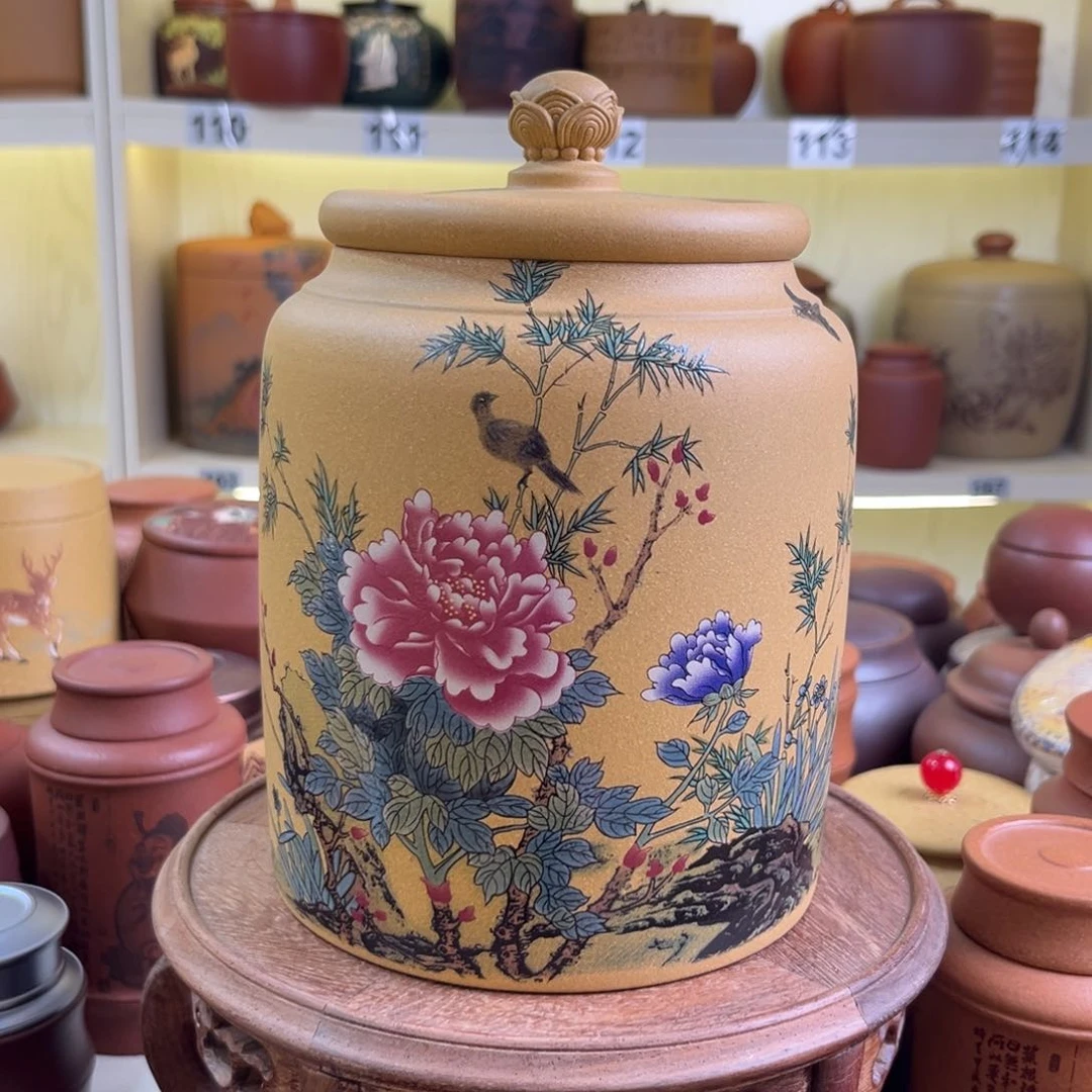 紫砂茶叶罐茶叶罐