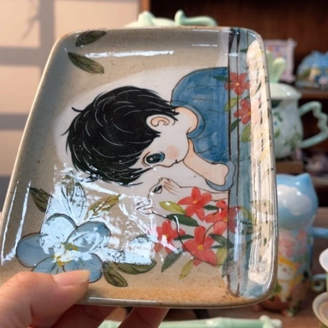 炉景德镇釉下手绘陶瓷