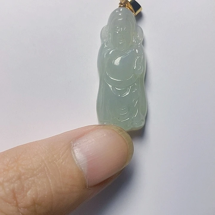 翡翠未镶嵌颈饰天然A货翡翠