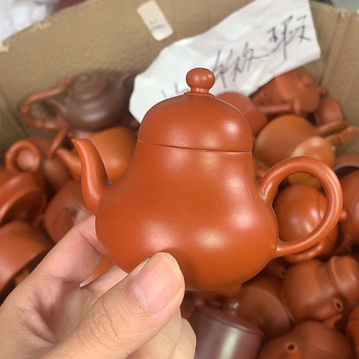 原矿朱泥茶具茶壶家用120