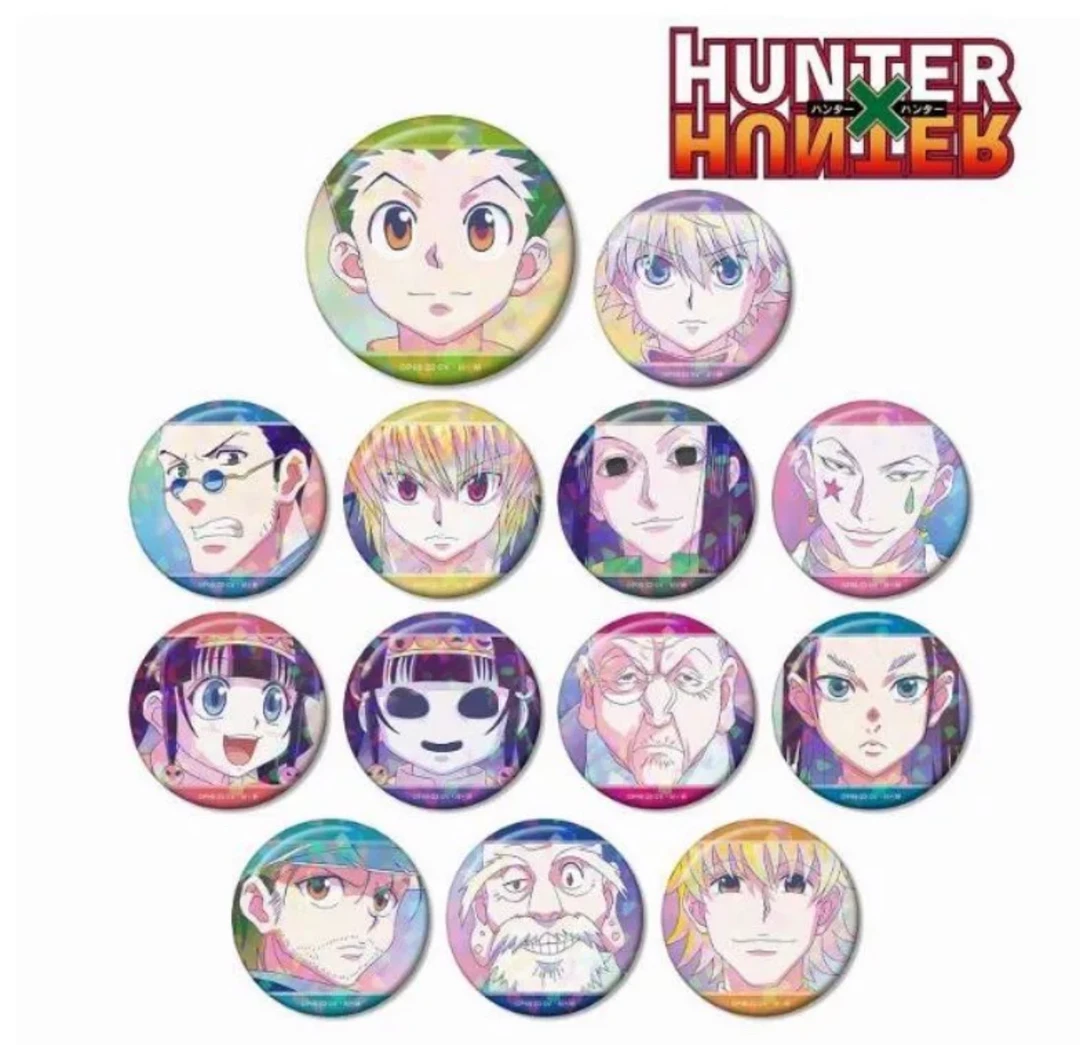 全职猎人水彩吧唧第三弹徽章“默认初伤”