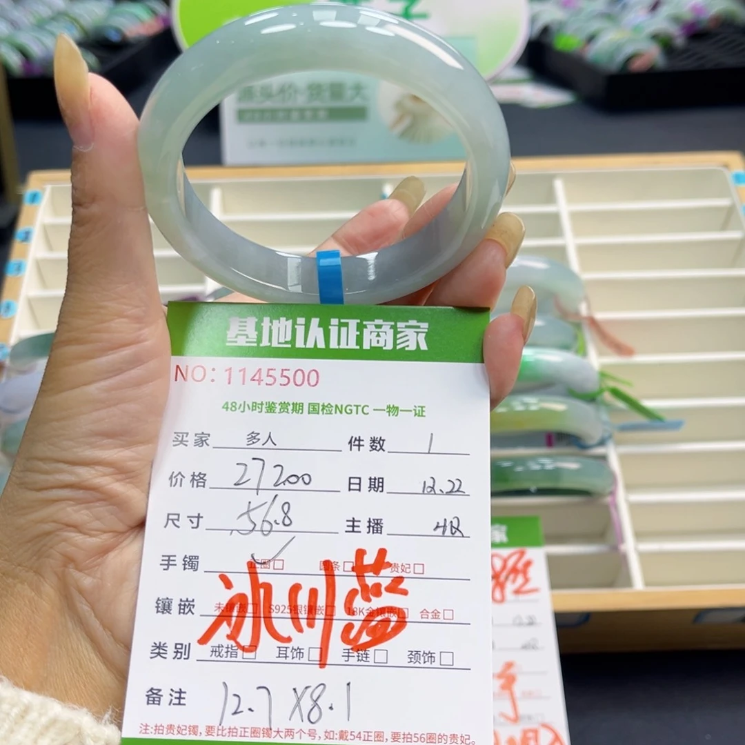 未镶嵌手镯翡翠多人