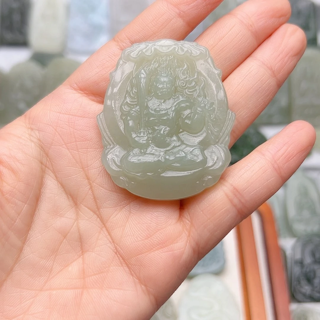 和田玉未镶嵌颈饰?*湫