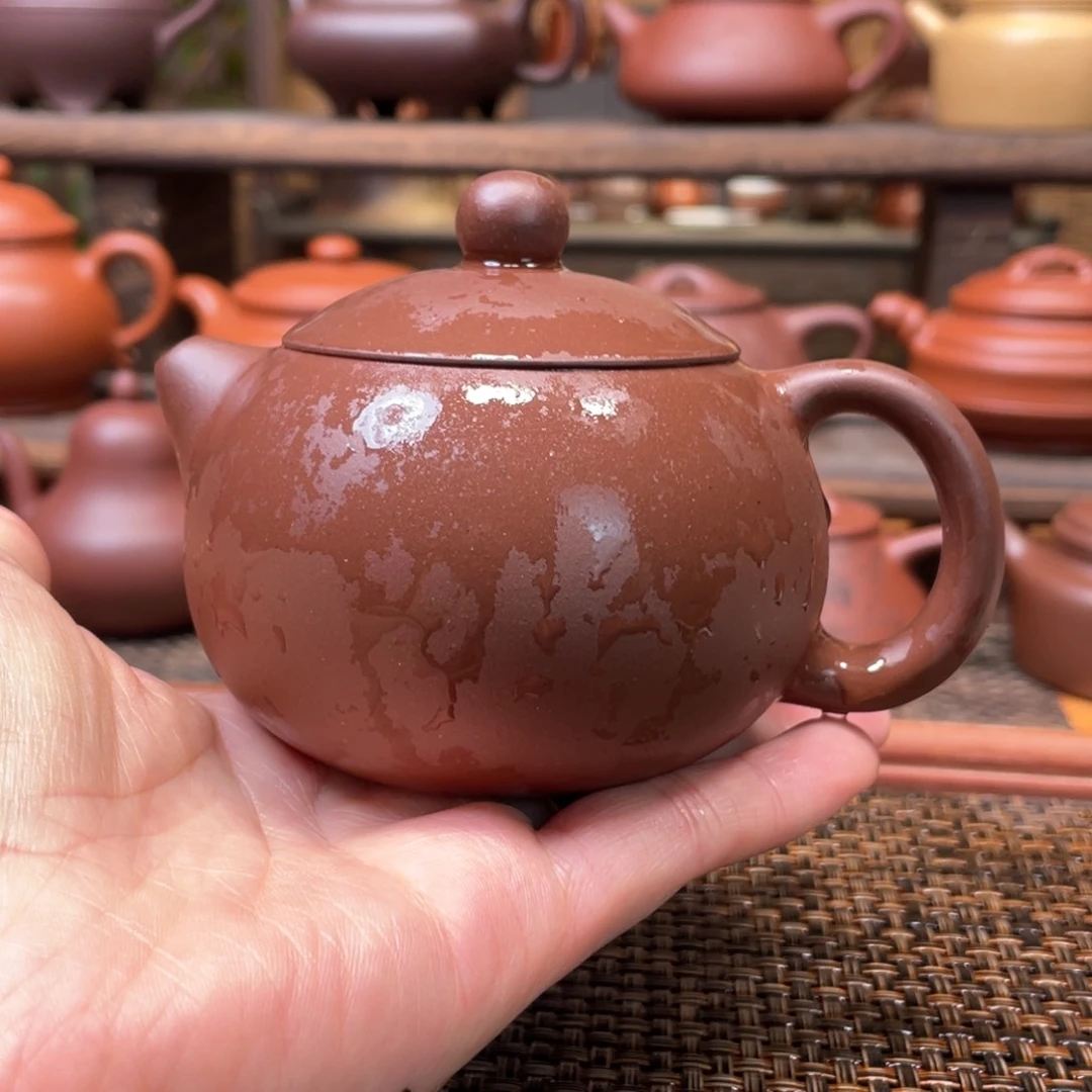 茶壶紫砂宜兴原矿紫砂手工制200