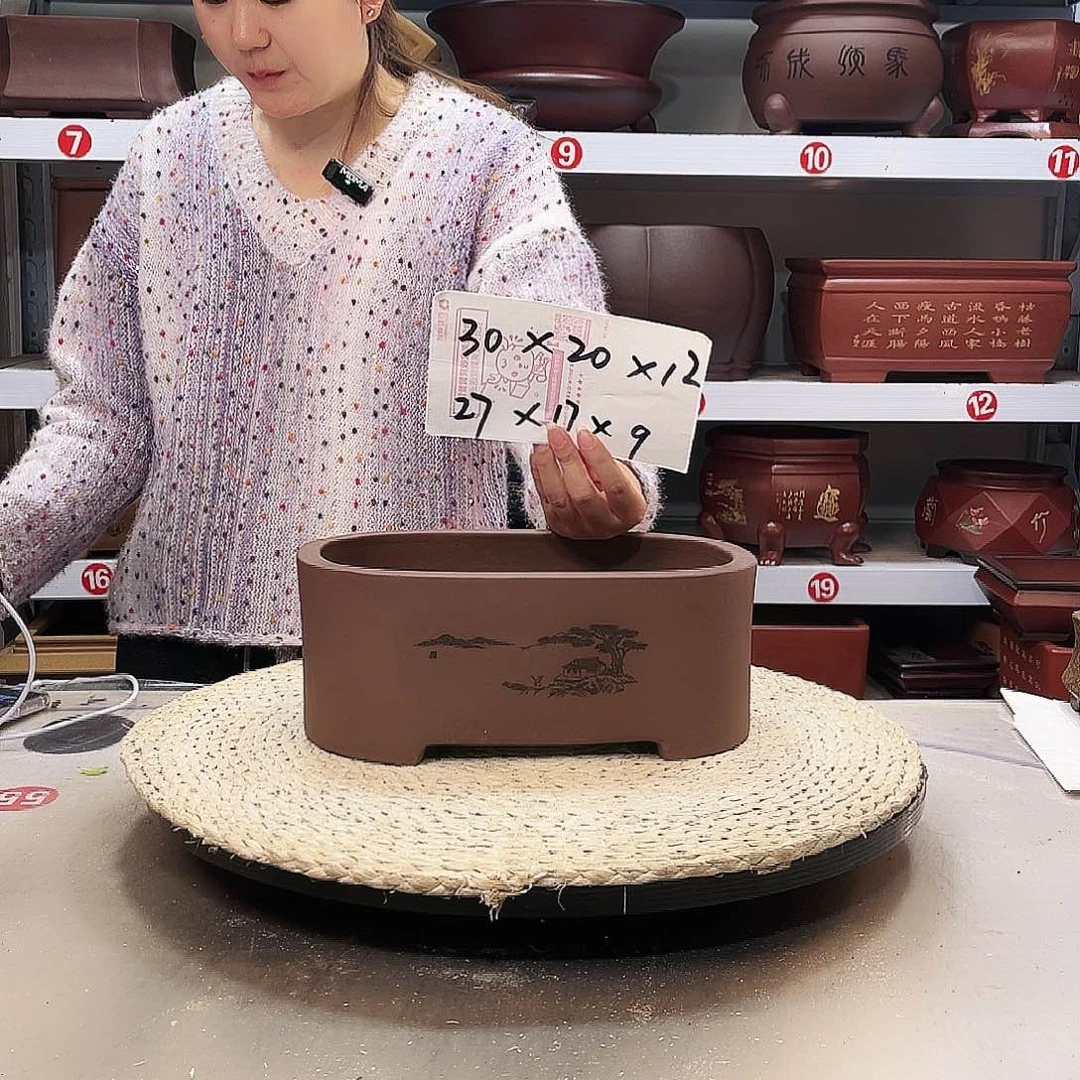 花盆紫砂紫砂花盆