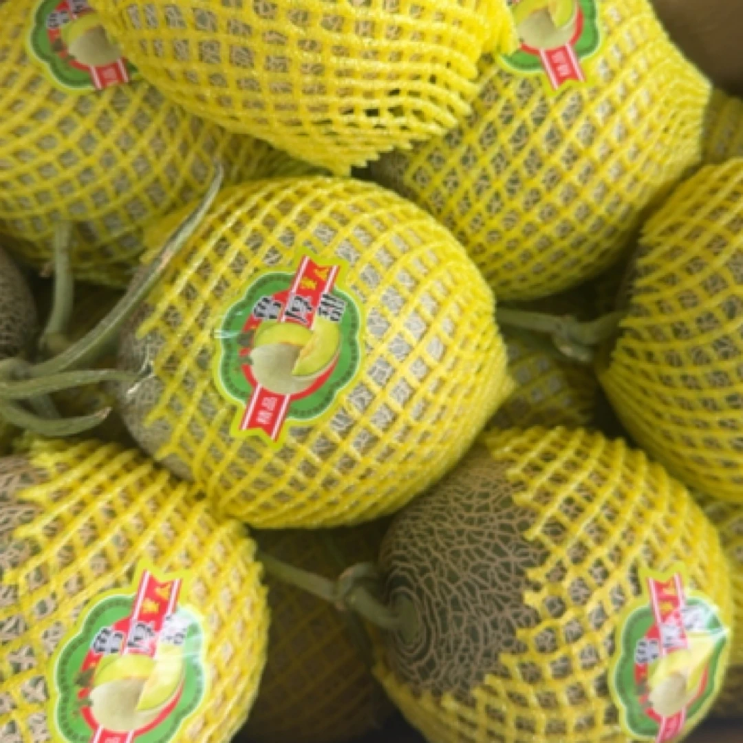 网纹梅陇哈密瓜一个约1250-1500克，甜瓜