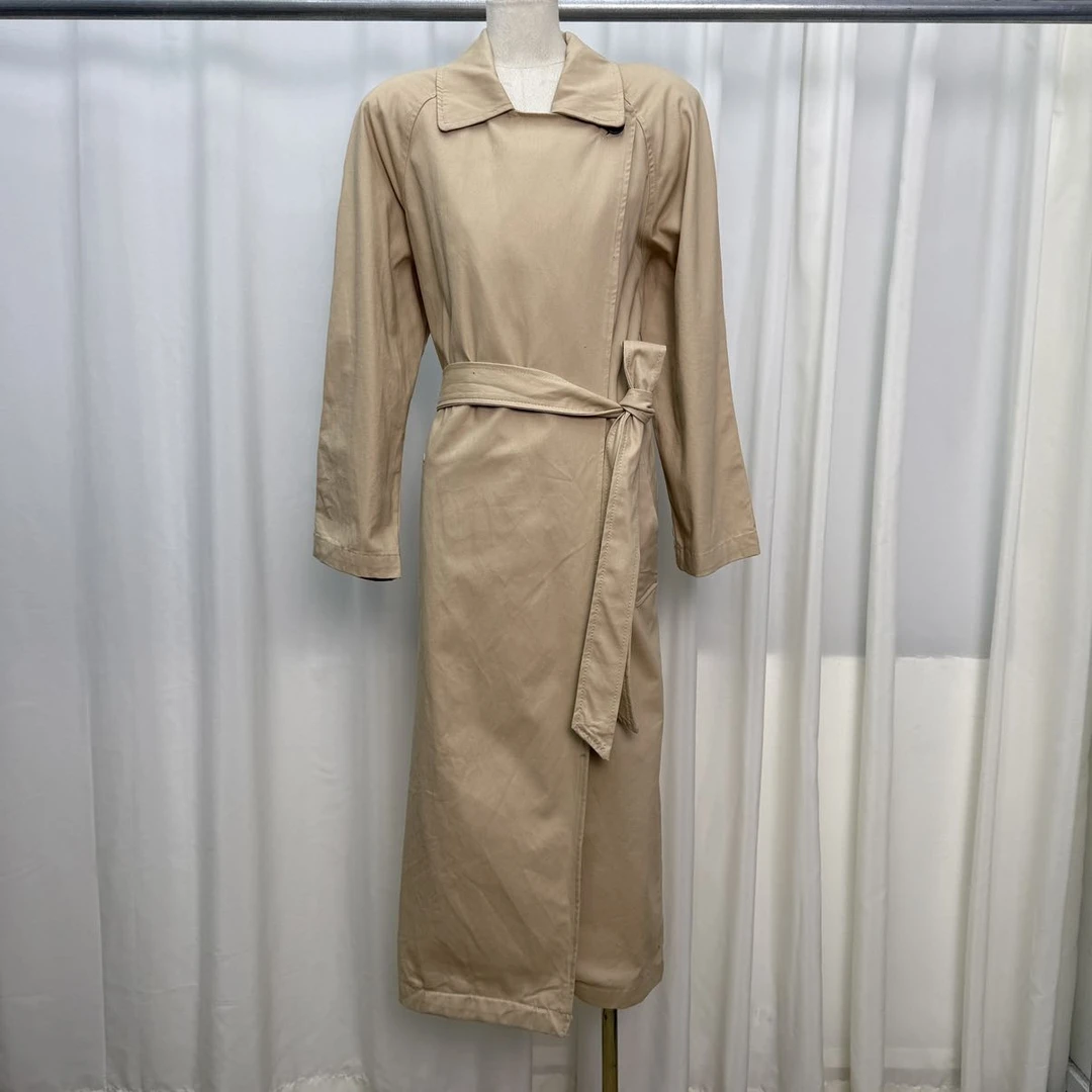 7057秋款长风衣外套