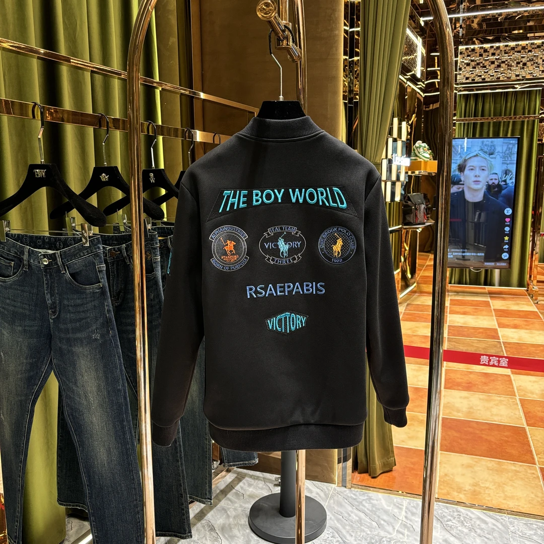 模特.2025新品 春夏高奢重磅棒球服外套88867