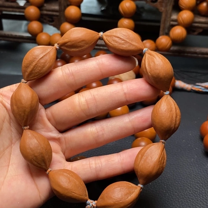手串橄榄核1.7尺寸原皮