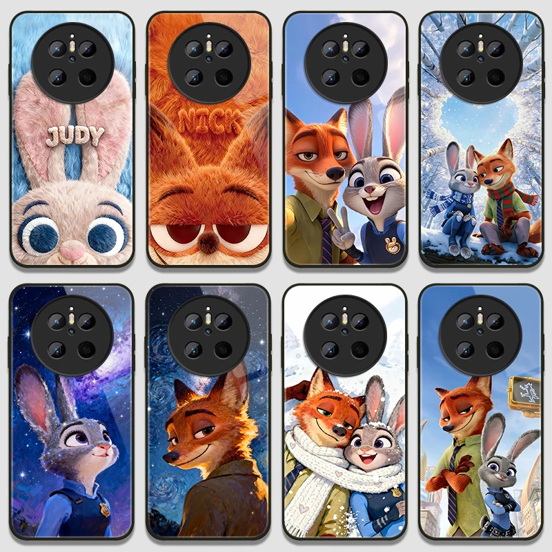 疯狂动物城2手机壳适用华为mate80尼克Nike70pro朱迪Judy60狐狸40