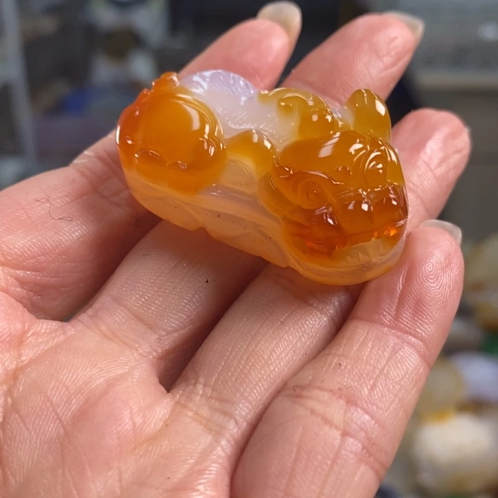 玛瑙/玉髓吊坠(不含链)未镶嵌