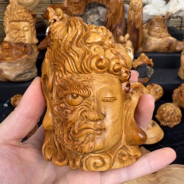 柏木（崖柏）手把件