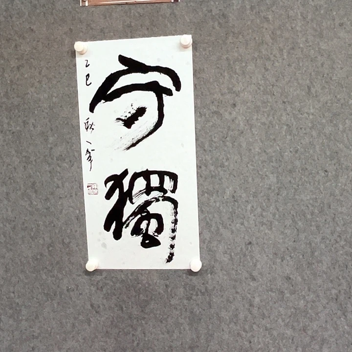 书法守独书法作品
