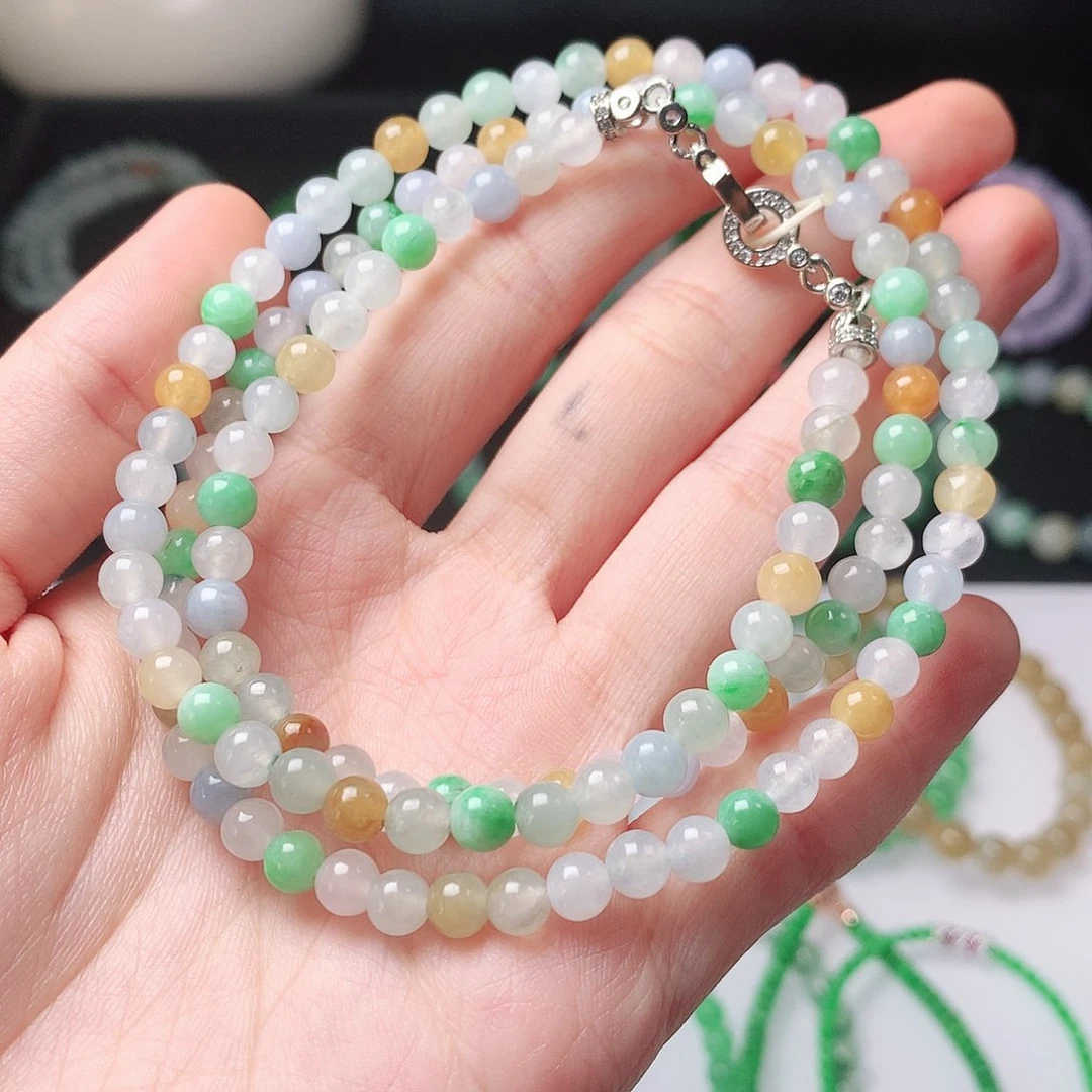 翡翠未镶嵌手链翡翠