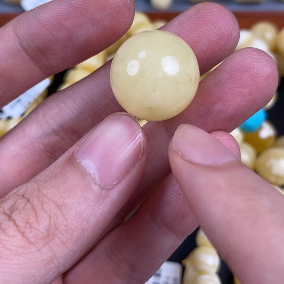 琥珀未镶嵌珠宝奇石微瑕38