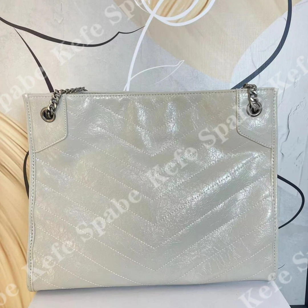 HM01025新款灰色大号流浪链条单肩斜挎包-1