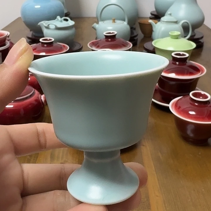 摆件景德镇高温陶瓷杯子