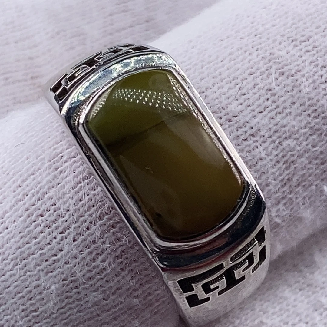 绿松石银S925镶嵌珠宝奇石