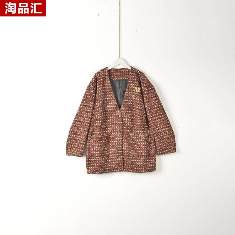 【Y专柜G捡漏】大码女装QaC-外套8027-红色大一码