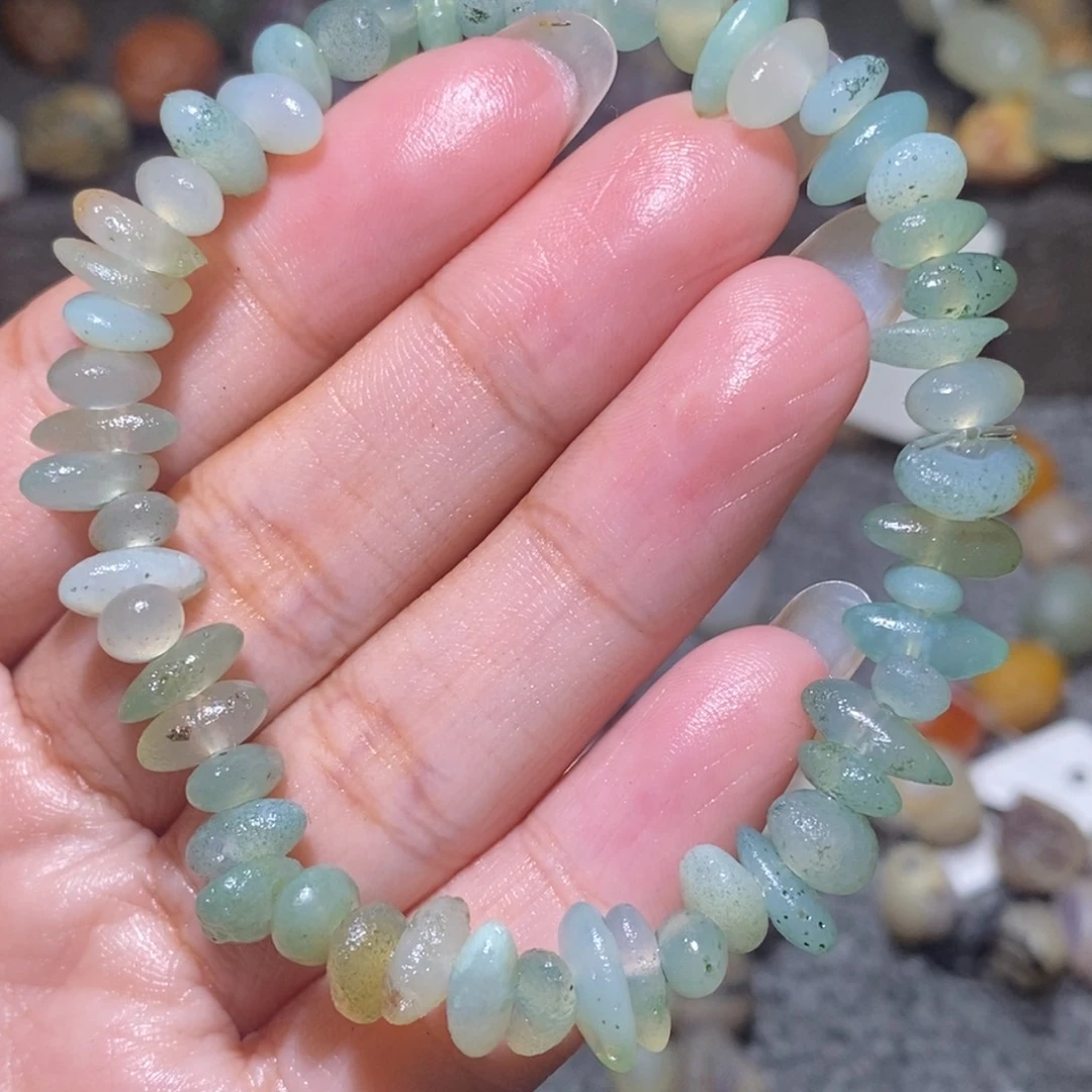 未镶嵌玛瑙/玉髓珠宝半成品