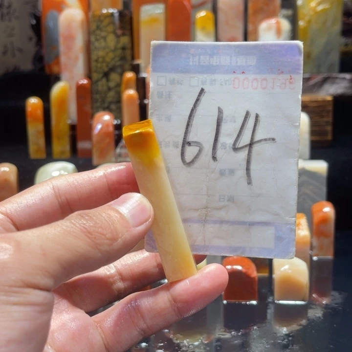 寿山石努****！寿山石寿山石印章