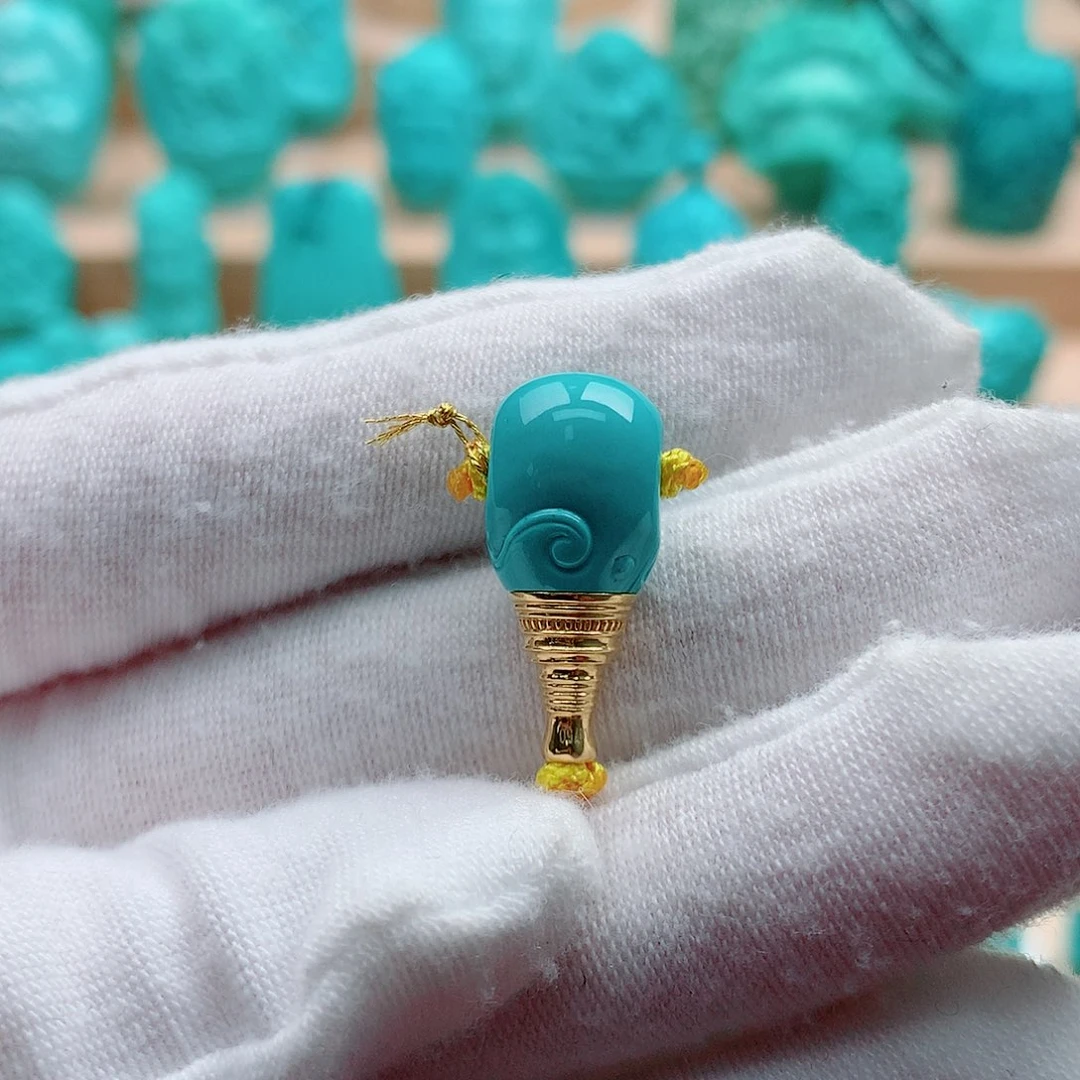 绿松石未镶嵌配饰