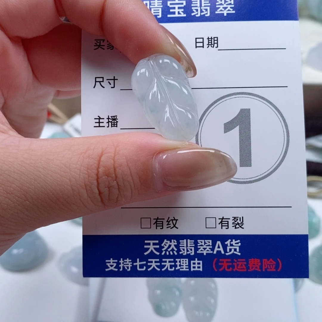 你***吗翡翠未镶嵌颈饰天然翡翠