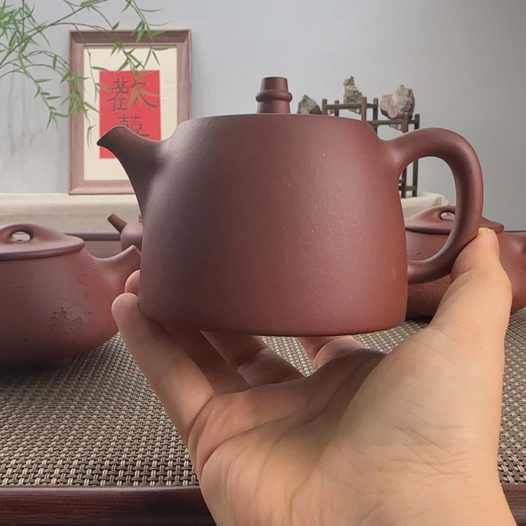 谷***谷茶壶紫砂微瑕汉铎