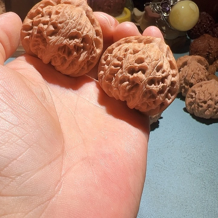 文玩核桃把件宫灯41