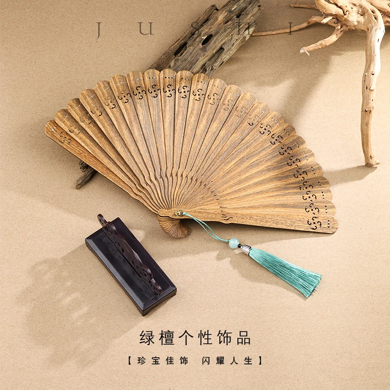 【举石臻品】绿檀个性饰品(一件/多样发/约170*16mm)FSC-2222-33212