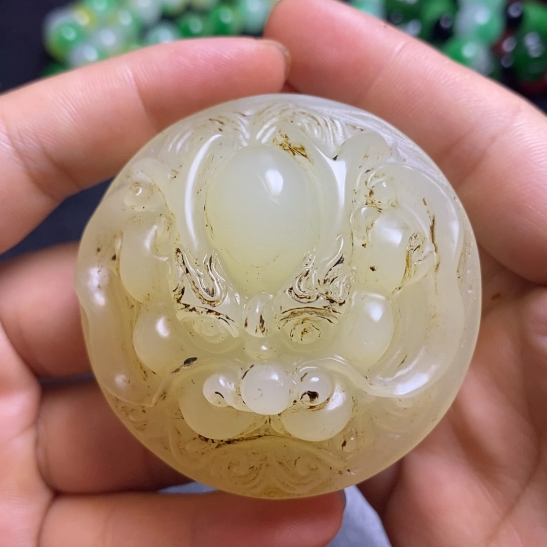 和田玉（糖玉）未镶嵌挂件