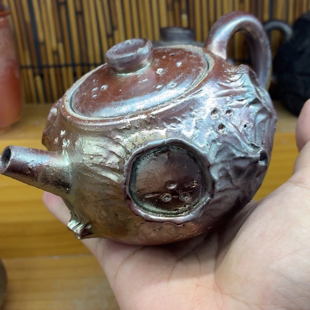 陶园柴烧精品高货599泥纹