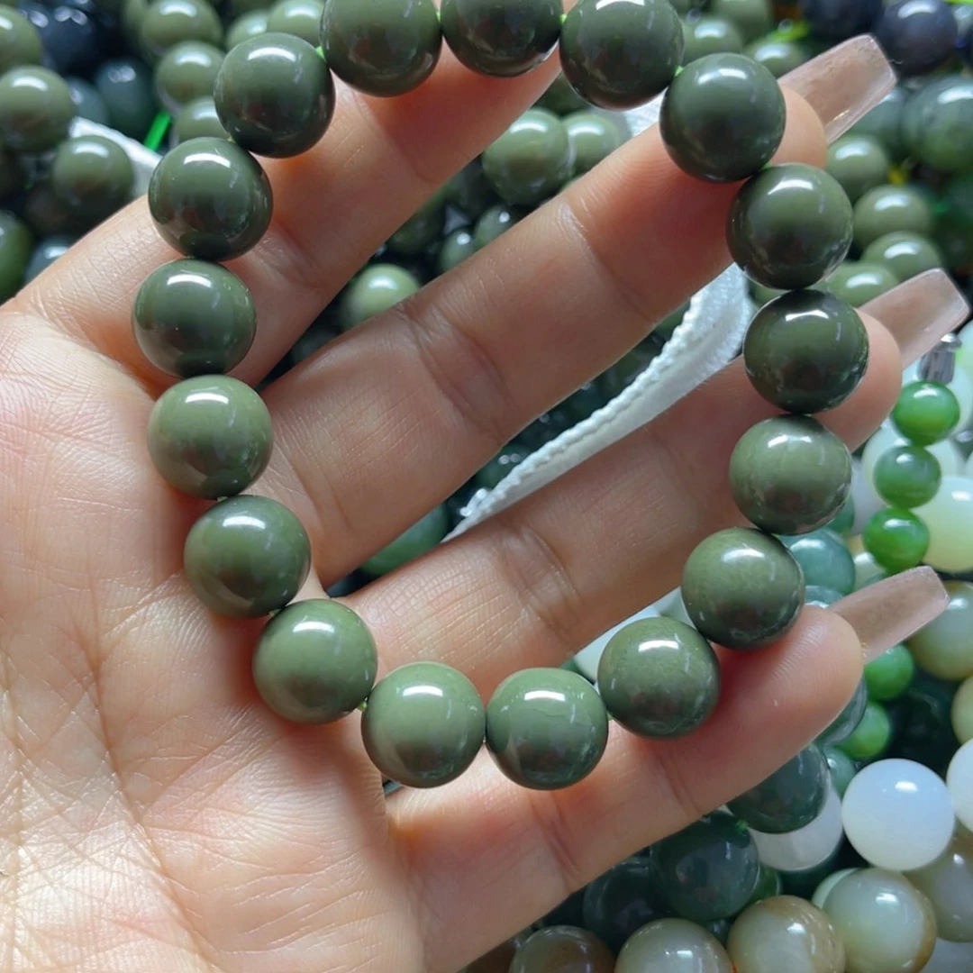 和田玉手链未镶嵌