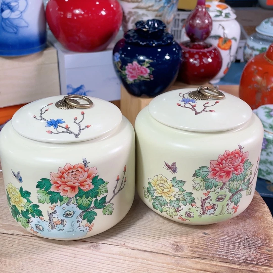 【闪购商品】罐陶瓷茶叶罐密封罐