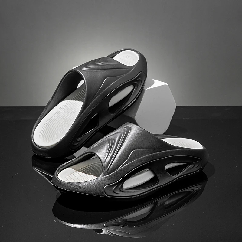 踩屎感拖鞋女2025新夏季款居室内防滑百搭浴室洗澡足底按摩凉拖男