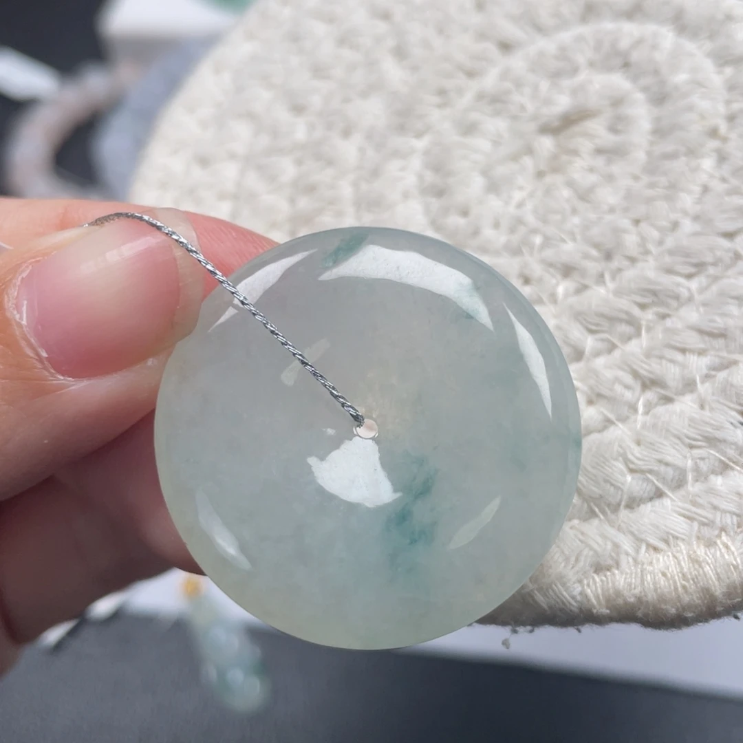 翡翠未镶嵌颈饰天然A货缅甸翡翠