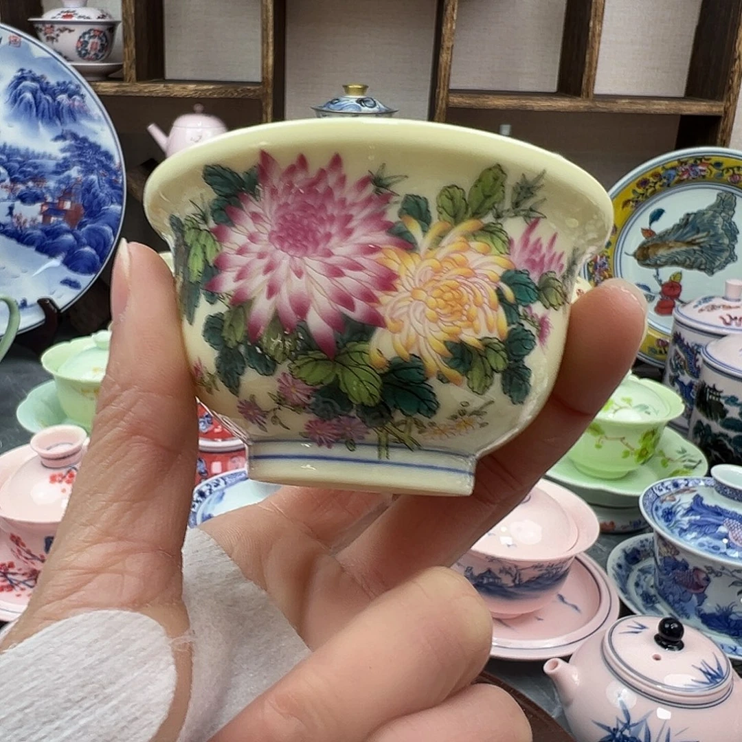 陶摆件景德镇陶瓷567老厂瓷98