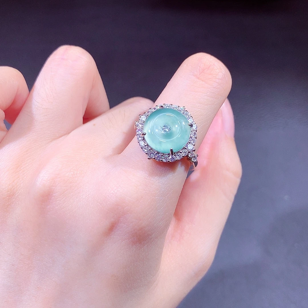 未镶嵌戒指翡翠翡翠