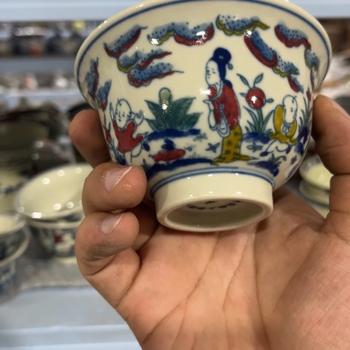 摆件摆件手绘瓷器全部处理