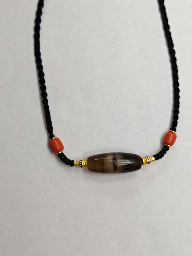 【观心】缠丝玛瑙珠