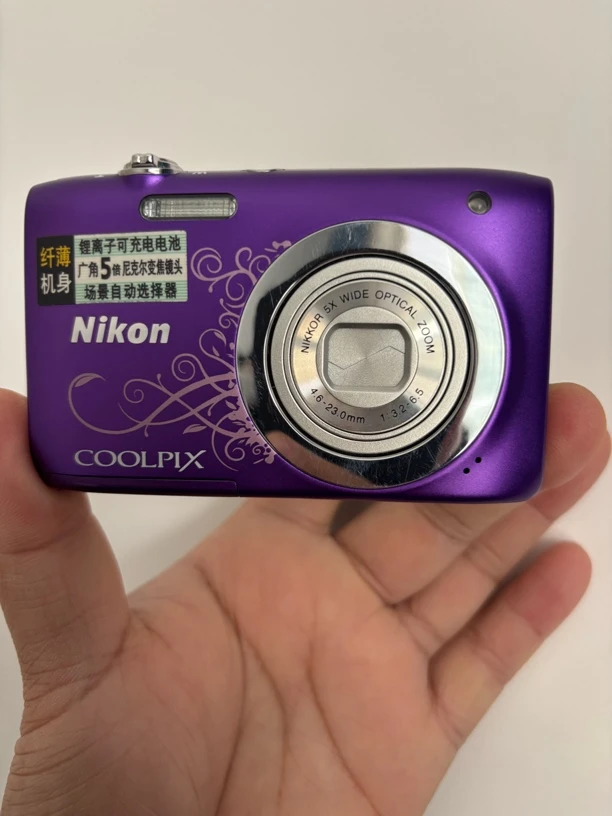 95新 Nikon/尼康 尼康s2600数码ccd相机1400万像素五倍尼克尔变