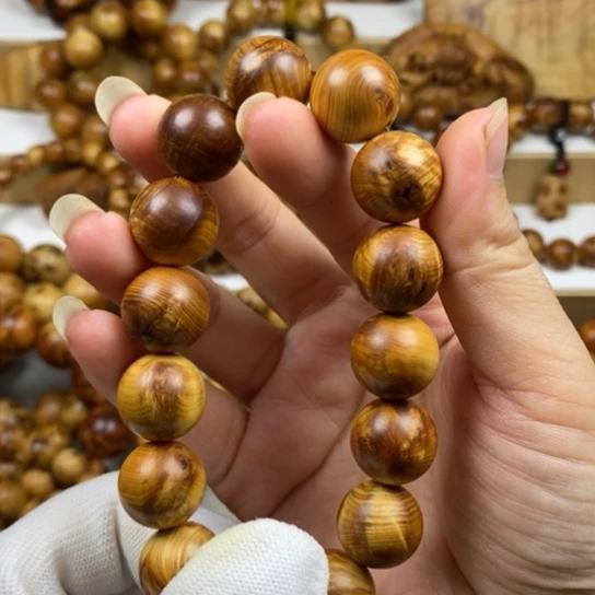 柏木（崖柏）手串/手链1.5火焰