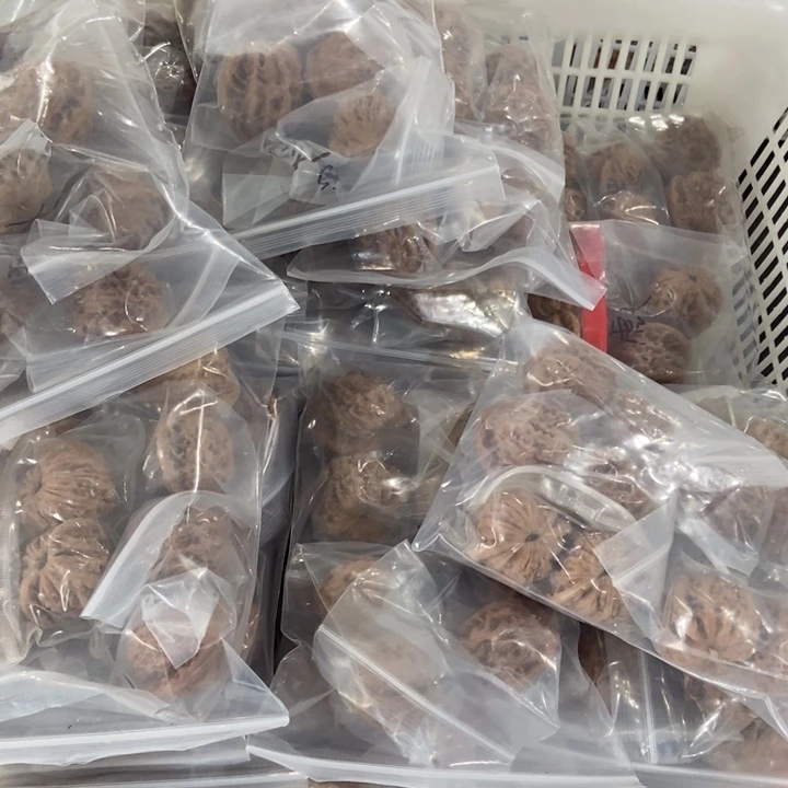 吊坠文玩核桃一单5对瑕疵