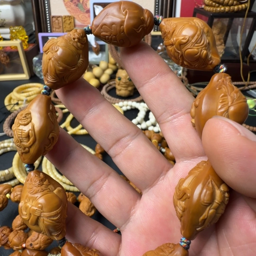 橄榄核手串/手链钟馗